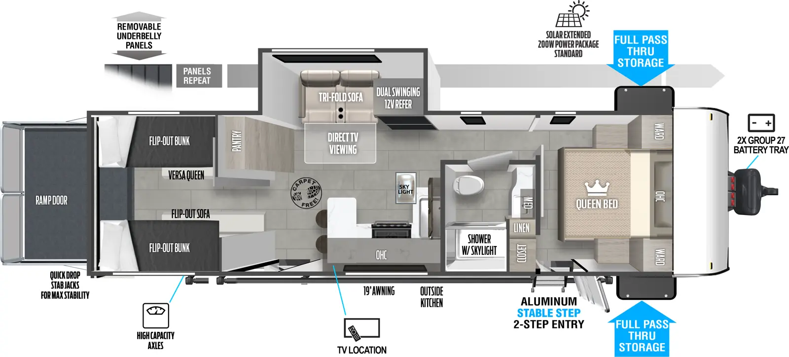 Salem Fsx 275VC Floorplan